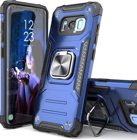 for Galaxy S8 Case,Hybrid Drop Test Cover with Car Mount 